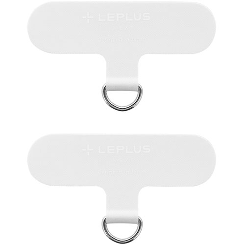 LEPLUS NEXT LN-SH01SWH [スマートフォン 汎用 STRAP SHEET 挟み込みシート2枚セット ホワイト]
