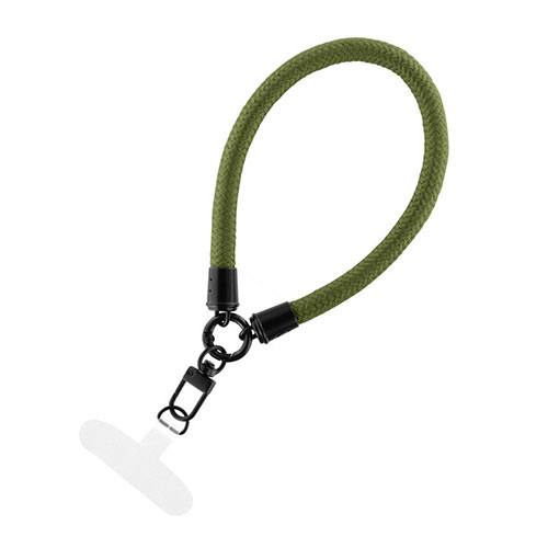 LEPLUS NEXT LN-HS04CA [スマートフォン 汎用 ハンドストラップ WRISTY MULTI STRAP 太丸紐タイプ カーキ]