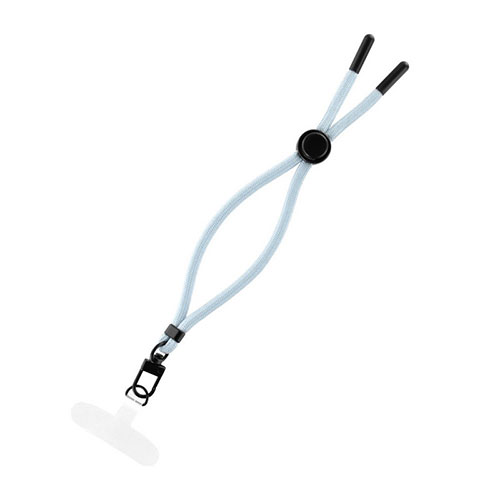 LEPLUS NEXT LN-HS03LBL [スマートフォン 汎用 ハンドストラップ WRISTY MULTI STRAP ベーシックタイプ ライトブルー]