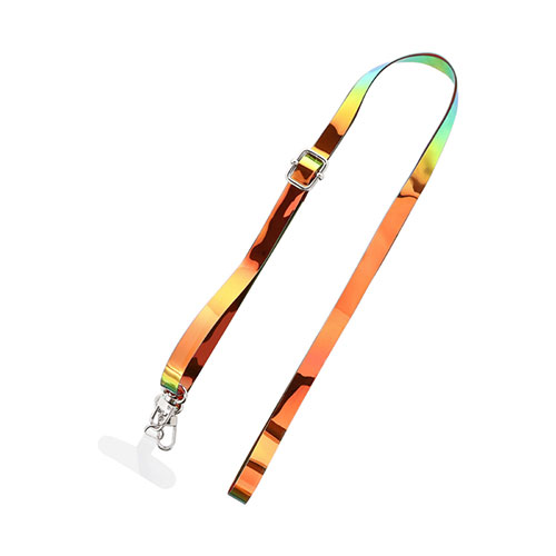LEPLUS NEXT スマートフォン(汎用) ショルダーストラップ SHOULTY MULTI STRAP オーロラタイプ イエローゴールド系