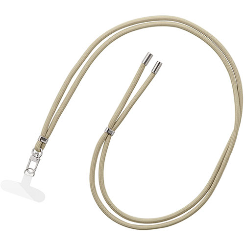 LEPLUS NEXT スマートフォン(汎用) ショルダーストラップ SHOULTY MULTI STRAP ベーシックタイプ ベージュ