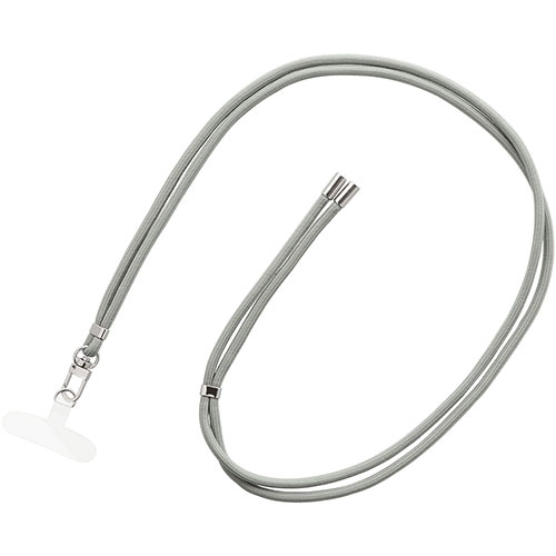 LEPLUS NEXT スマートフォン(汎用) ショルダーストラップ SHOULTY MULTI STRAP ベーシックタイプ ライトグレー