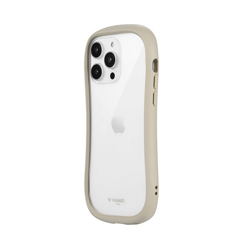 LEPLUS NEXT LN-IL22VMFBG [iPhone 14 Pro Max 耐傷・耐衝撃ハイブリッドケース ViAMO freely ベージュ]