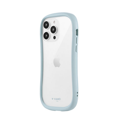 LEPLUS NEXT LN-IL22VMFLBL [iPhone 14 Pro Max 耐傷・耐衝撃ハイブリッドケース ViAMO freely ライトブルー]
