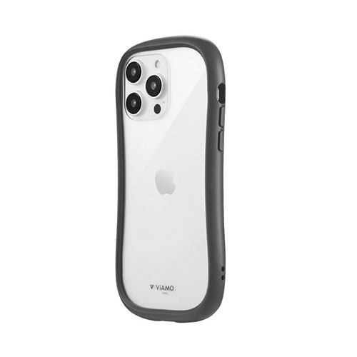 LEPLUS NEXT LN-IL22VMFGY [iPhone 14 Pro Max 耐傷・耐衝撃ハイブリッドケース ViAMO freely ダークグレー]