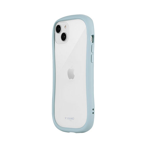 LEPLUS NEXT LN-IA22VMFLBL [iPhone 14 Plus 耐傷・耐衝撃ハイブリッドケース ViAMO freely ライトブルー]