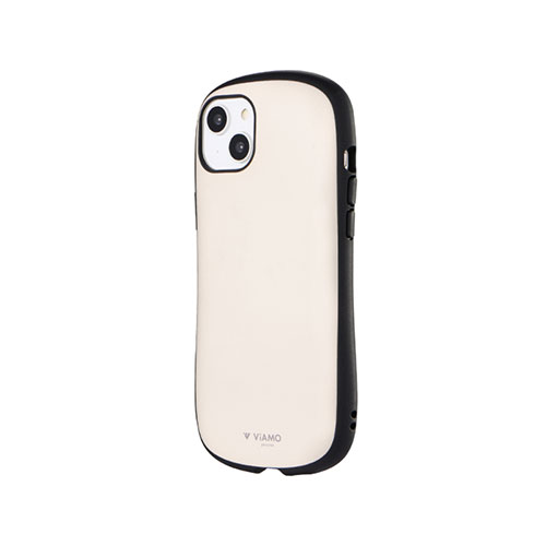 LEPLUS NEXT LN-IA22VMPWH [iPhone 14 Plus 耐衝撃ハイブリッドケース ViAMO personal ホワイトベージュ]