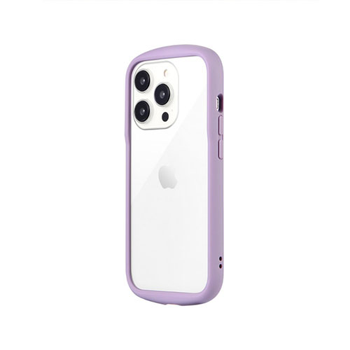 LEPLUS NEXT LN-IP22PLCPP [iPhone 14 Pro 耐衝撃ハイブリッドケース Cleary ラベンダー]
