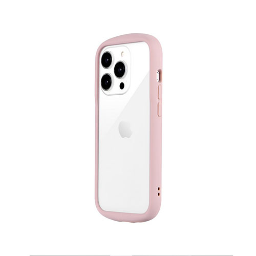 LEPLUS NEXT LN-IP22PLCPK [iPhone 14 Pro 耐衝撃ハイブリッドケース Cleary ダスティピンク]