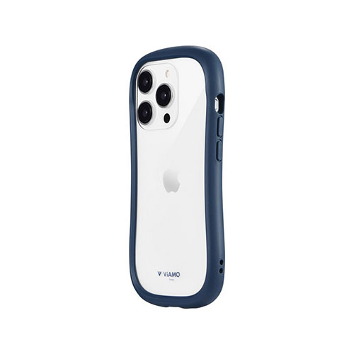 LEPLUS NEXT LN-IP22VMFNV [iPhone 14 Pro 耐傷・耐衝撃ハイブリッドケース ViAMO freely ネイビー]