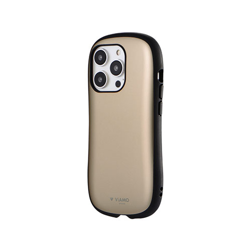LEPLUS NEXT LN-IP22VMPKGD [iPhone 14 Pro 耐衝撃ハイブリッドケース ViAMO personal メタルシャンパン]