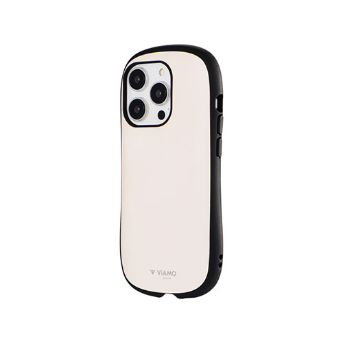 LEPLUS NEXT LN-IP22VMPWH [iPhone 14 Pro 耐衝撃ハイブリッドケース ViAMO personal ホワイトベージュ]