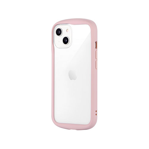 LEPLUS NEXT LN-IM22PLCPK [iPhone 14/13 耐衝撃ハイブリッドケース Cleary ダスティピンク]