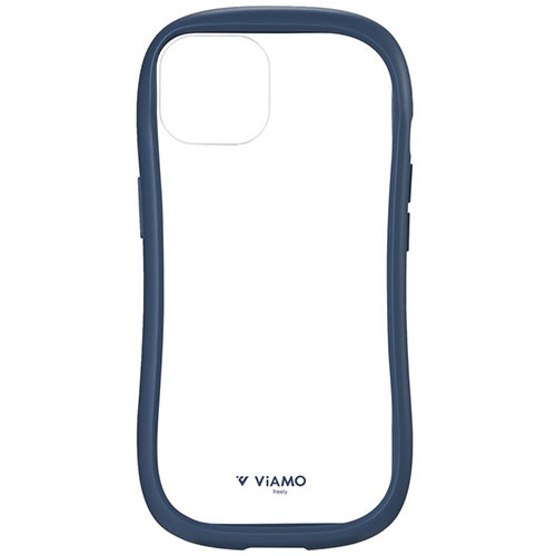 LEPLUS NEXT LN-IM22VMFNV [iPhone 14/13 耐傷・耐衝撃ハイブリッドケース ViAMO freely ネイビー]
