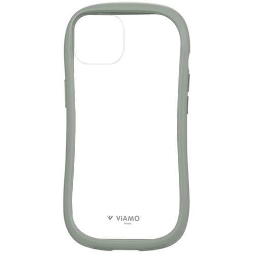 LEPLUS NEXT LN-IM22VMFLGY [iPhone 14/13 耐傷・耐衝撃ハイブリッドケース ViAMO freely ライトグレー]
