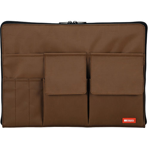LIHIT LAB A-7554-9-BR [バッグインバッグ A4 茶]