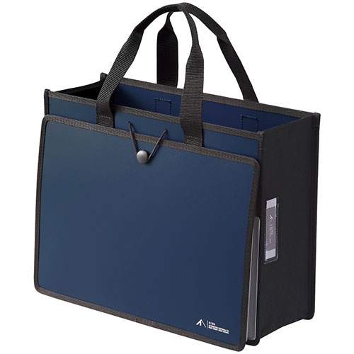 LIHIT LAB A-7773-11-NVX5 [【5個セット】 ツールバッグ P.P. A4 ネイビー]