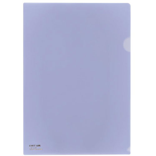 LIHIT LAB F-78-15-BLPX30 [【30個セット】 カラークリヤーホルダー A4 青藤]