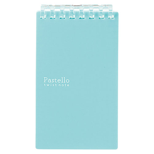 LIHIT LAB 22553118 [Pastello ツイストノート(メモサイズ) 約125×72×12mm ライトグリーン]