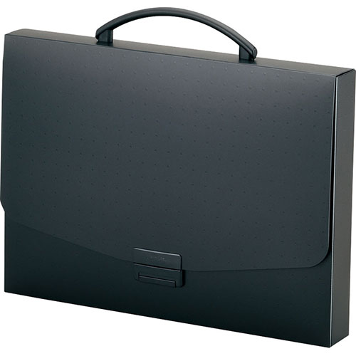 LIHIT LAB A-5005-24-BKX5 [【5個セット】 AQUA DROPs バッグ A4 黒]