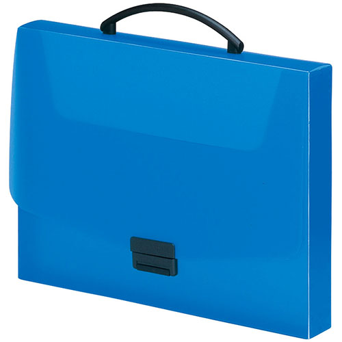 LIHIT LAB A-5005-8-BLX5 [【5個セット】 AQUA DROPs バッグ A4 青]