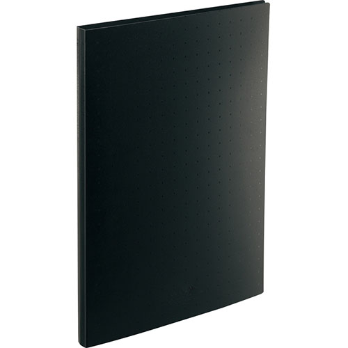 LIHIT LAB A-5042-24-BKX5 [【5個セット】 名刺帳 ポケット交換タイプ A4 300カード 黒]
