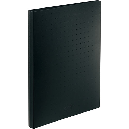 LIHIT LAB A-5043-24-BKX5 [【5個セット】 名刺帳 ポケット交換タイプ A4 500カード 黒]