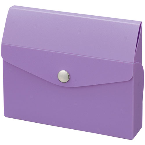 LIHIT LAB A-6003-10-PUX10 [【10個セット】 CUBE FIZZ カードケース パープル]