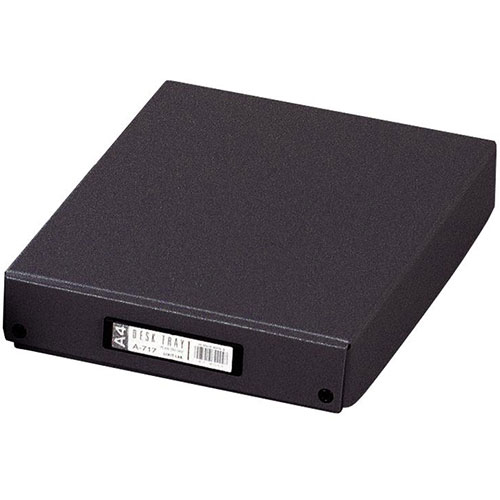 LIHIT LAB A-717-BKX5 [【5個セット】 デスクトレー A4 ブラック]