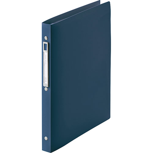 LIHIT LAB N-7682-11-NVX5 [【5個セット】 クリヤーブック A4 交換式 10ポケット ネイビー]