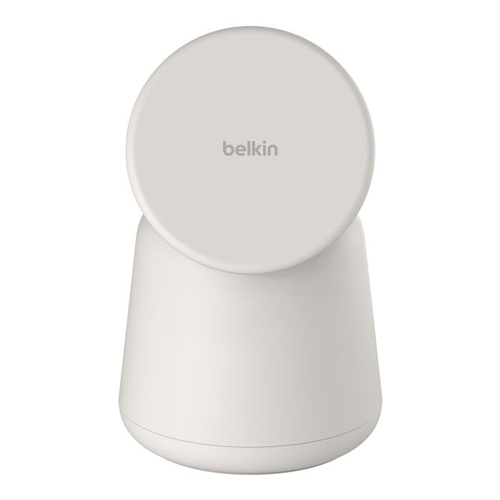 Belkin WIZ020btH37 [BoostCharge Pro MagSafe認証 2-in-1 ワイヤレス充電器 サンド]