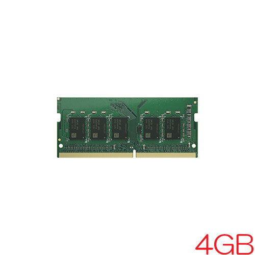 Synology D4ES04-4G [NAS用増設メモリ 4GB DDR4 ECC Unbuffered SODIMM]