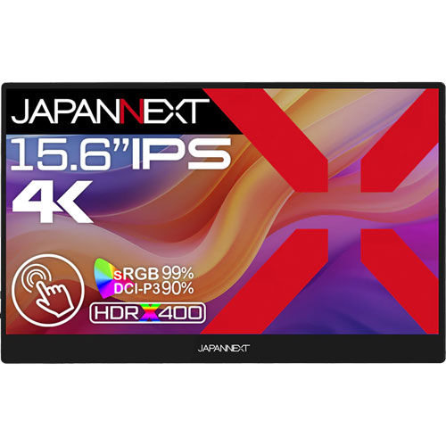 JAPANNEXT JN-MD-IPST156U [タッチパネルディスプレイ 15.6型/3840×2160/ブラック]