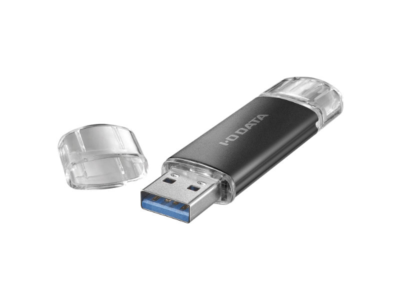 アイ・オー・データ U3C-STD256G/K [USB5Gbps USB-A&C搭載USBメモリー 256GB ブラック]