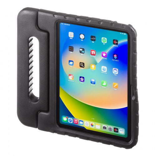 サンワサプライ PDA-IPAD1905BK [第10世代iPad 10.9インチ用衝撃吸収ケース(ブラック)]