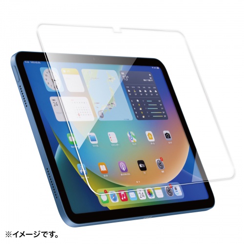 サンワサプライ LCD-IPAD109G [Apple 第10世代iPad 10.9インチ用強化ガラスフィルム]