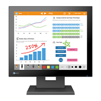 ナナオ（EIZO） DuraVision FDS1783T-TBK [17型タッチパネル液晶モニター FDS1783T-T ブラック]