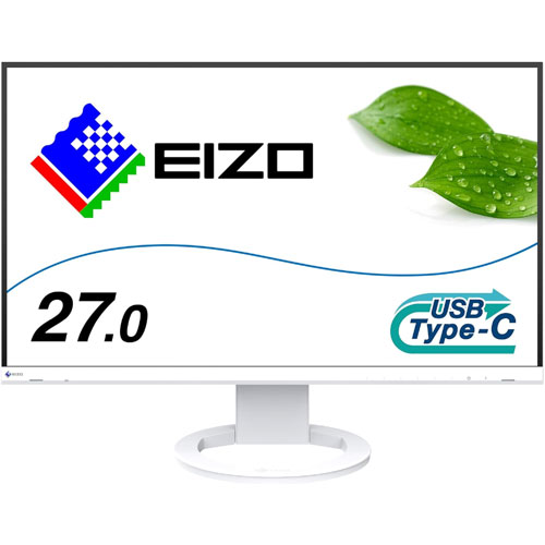FlexScan EV2720S-WT [液晶ディスプレイ 27型/2560×1440/ホワイト]