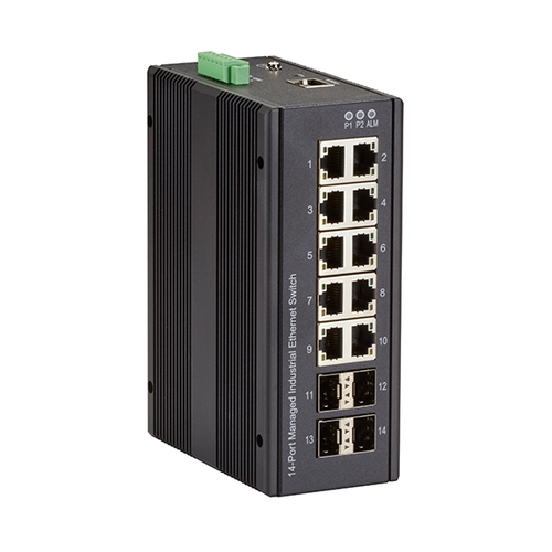 ブラックボックス・ネットワークサービス LIG1014A [INDRy 産業用スイッチ 10ポート]