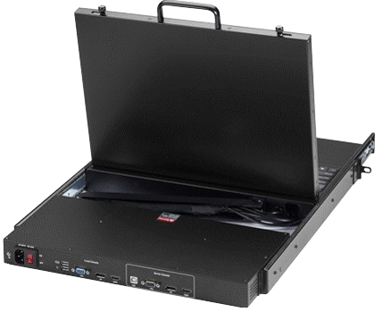 ブラックボックス・ネットワークサービス KVT617A-JP [フルHD対応 17.3インチ KVMドロワー]