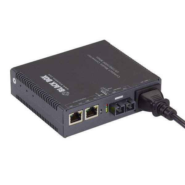 ブラックボックス・ネットワークサービス LGC5151A [ギガビットメディアコンバータ 10/100/1000(2)+SC(1)]
