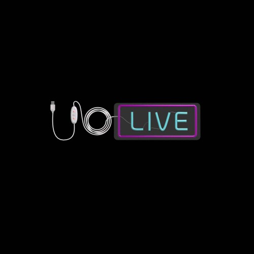 AREA MS-UNEON-LI [USBネオンサインライト　「LIVE」]