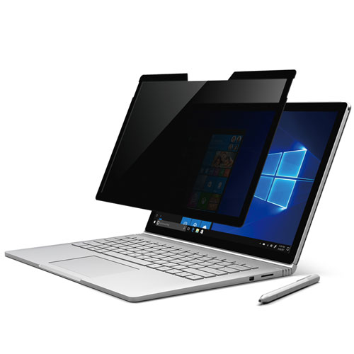 UNIQ（ユニーク） WIGSL13PF2 [かんたん着脱 マグネット式 のぞき見防止フィルム Winノート WinGuard for Surface Laptop3]