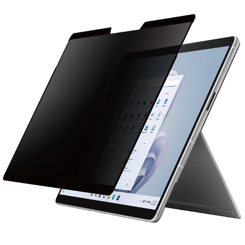 UNIQ（ユニーク） WIGSP13PF [かんたん着脱 マグネット式 のぞき見防止フィルム Winノート WinGuard for Surface Pro 9/8/10]