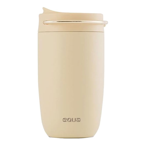 ウェルリッチ EQUA EC-1173BT [サーマルマグ 300ml 真空断熱 保温/保冷 蓋付き タンブラー バター]