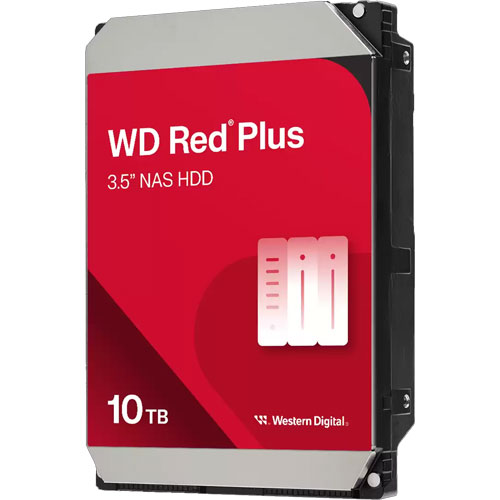 ウエスタンデジタル WD100EFGX [WD Red Plus（10TB 3.5インチ SATA 6G 7200rpm 512MB CMR）]