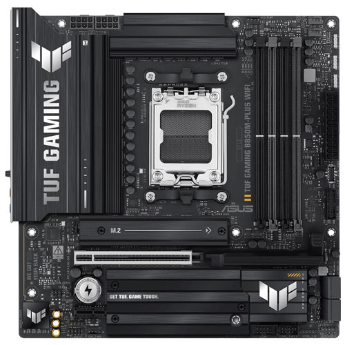 ASUS TUF GAMING B850M-PLUS WIFI [マザーボード AMD B850/Socket AM5/DDR5/2.5GbE/Wi-Fi 6E/micro-ATX]
