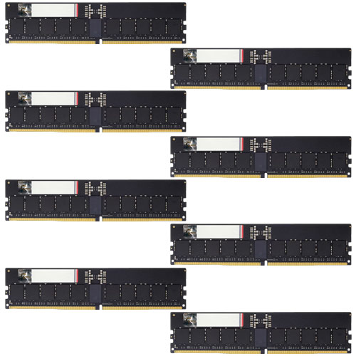 G.SKILL F5-6000R3036G16GE8-G5 [G5 128GB (16GBx8) DDR5 6000 MT/s ECC Reg CL30-36-36-96 1.40V]