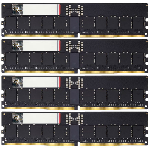 G.SKILL F5-6000R3036G16GQ4-G5 [G5 64GB (16GBx4) DDR5 6000 MT/s ECC Reg CL30-36-36-96 1.40V]