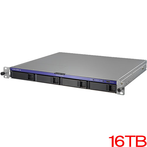 アイ・オー・データ HDL4-Z25SI3B16U [高速CPU WS IoT2025fS Std 4DラックNAS 16TB]